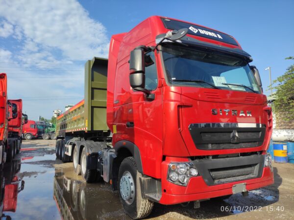 Xe đầu kéo sitrak 440 cầu dầu